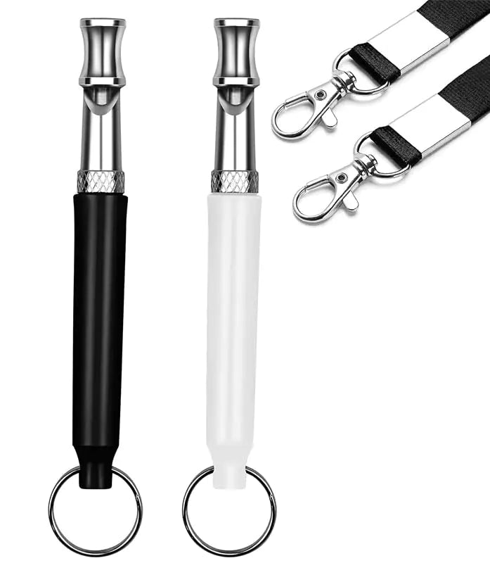 PupQuiet Dual Dog Whistle Set